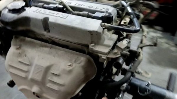 MAZDA 323 F V (BA) 1.5 16V. Масла жрёт и кап ремонт двигателя 1 часть