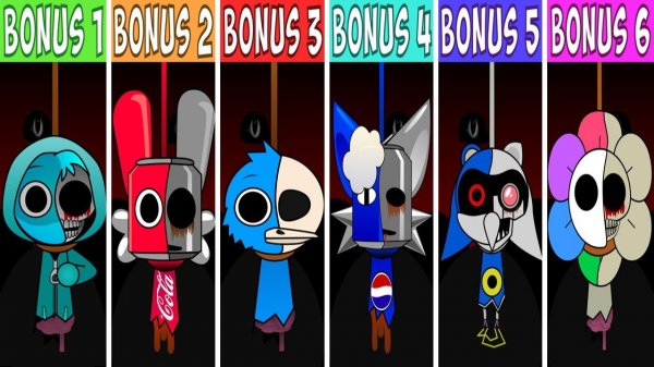 INCREDIBOX SPRUNKI ВСЕ БОНУСНЫЕ ПЕРСОНАЖИ СПРУНКИ ФАЗА 3