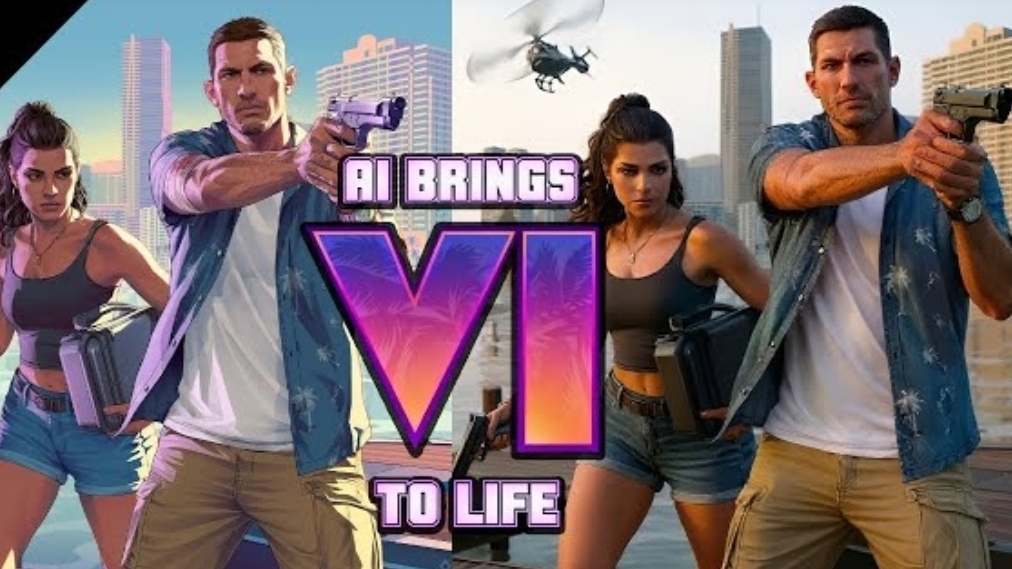 GTA VI оживает 🎬 1080p смотреть онлайн