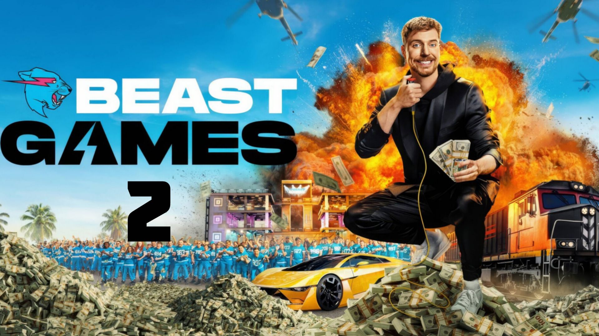 Mr.BEAST (МИСТЕР БИСТ) ИГРЫ БИСТА (BEAST GAMES) 1 СЕЗОН 2 СЕРИЯ ВИДЕО НА РУССКОМ, 2024, 2025, 2026 смотреть онлайн