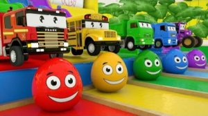 Пасхальное яйцо и спой песенку! | Пой "Ледяные колеса в автобусе" | Детские стишки и песенки