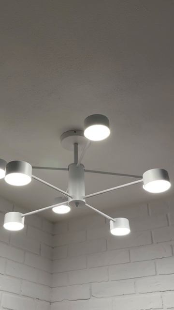 Люстра потолочная Elsitio 4840-8, GX 53, белая смотреть онлайн