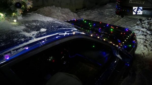 На улицах Фурманова заметили официальных перевозчиков новогоднего настроения