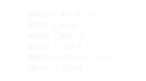 15 Чтение двусложных слов (правила чтения)