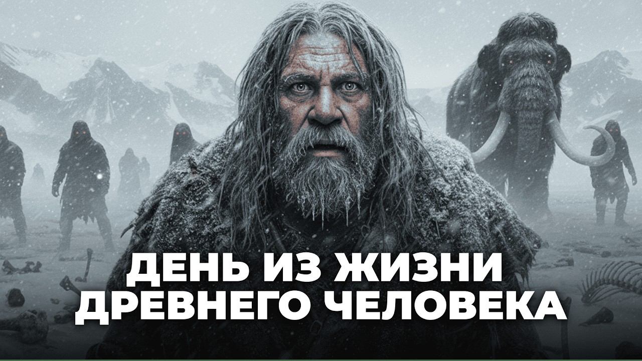 как НЕАНДЕРТАЛьцы выживали в Ледниковом периоде? / День из жизни древнего человека