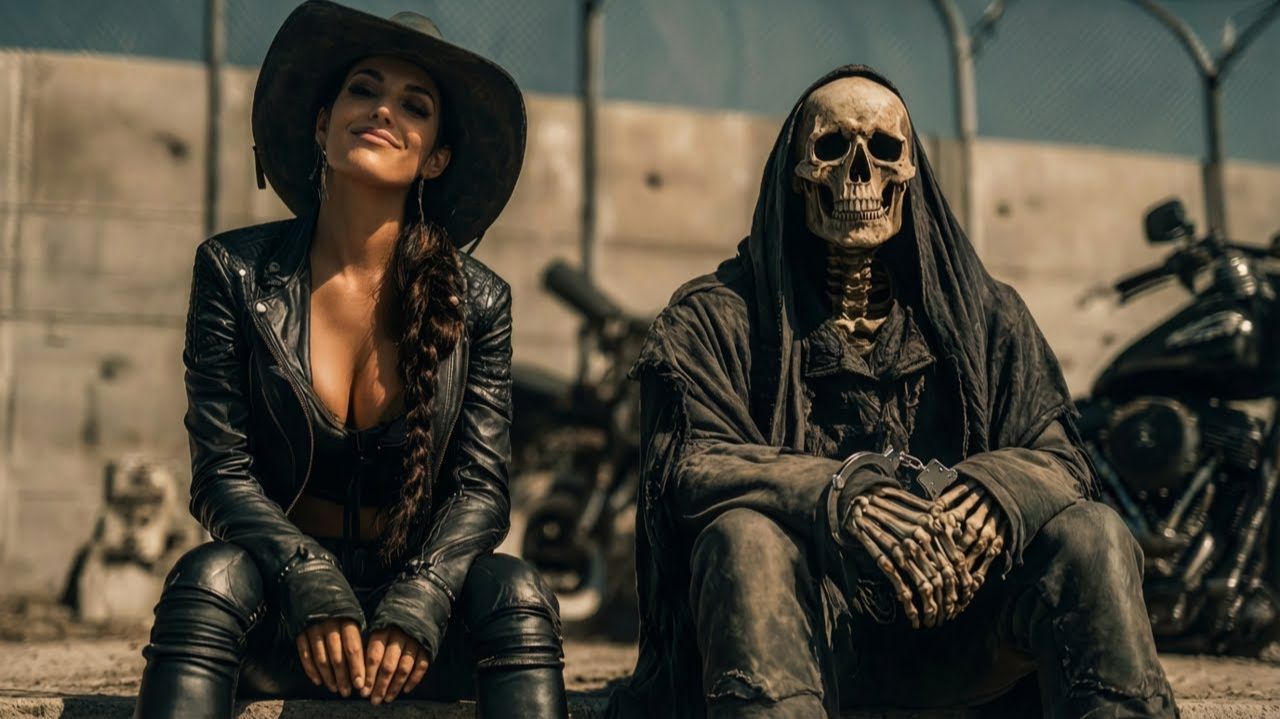 Leather, Steel & Death Beside Her | Dark Country Road Mix
