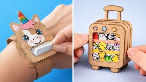 МИЛЫЕ МИНИ-РУКОДЕЛИЯ  Забавные идеи из бумаги и картона для школы и не только!