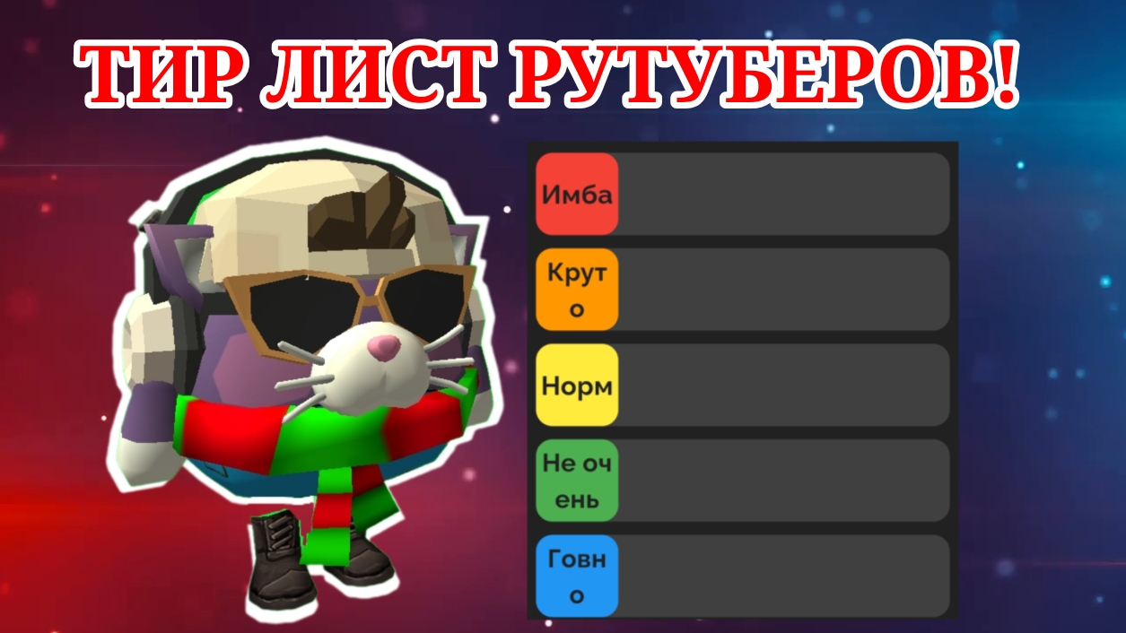 ТИР ЛИСТ РУТУБЕРОВ ПО ЧИКЕН ГАН!!! смотреть онлайн