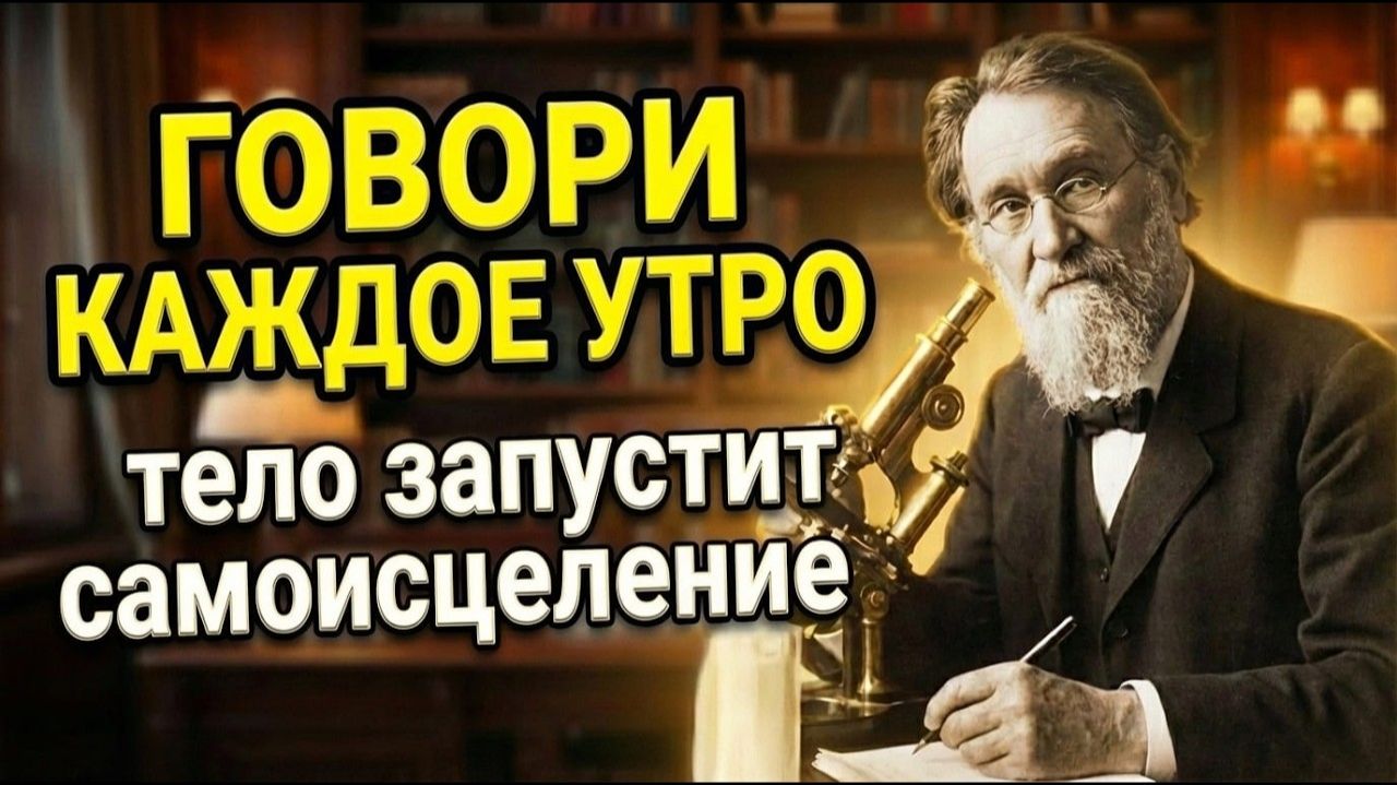 Даже Врачи в ШОКЕ. ЕГО МЕТОД РАБОТАЕТ НА 100% Мечников о силе разума и слова смотреть онлайн