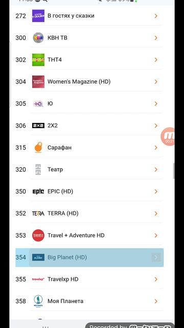 Уфанет/Телеканалы