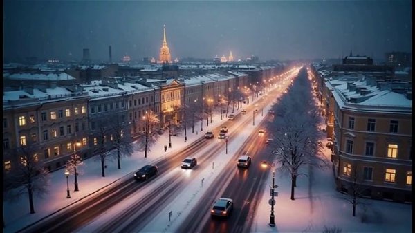 вечер зимний