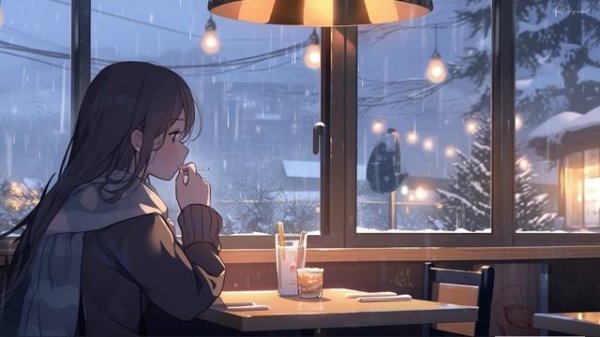 1hours - Relaxing Sleep Music - Soft Rain sleep - Piano Chill for Sleeping, Stress Relief (1080p_30f