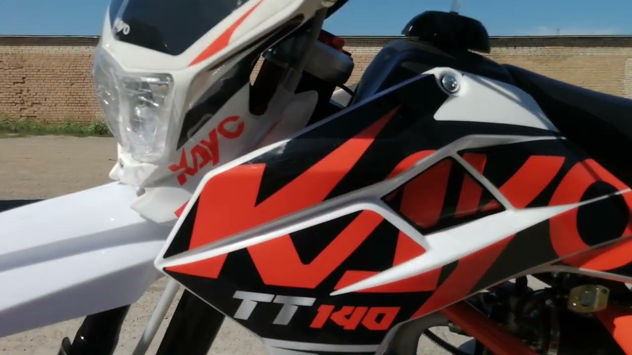 Питбайк KAYO TT 140 (без электростартера) смотреть онлайн