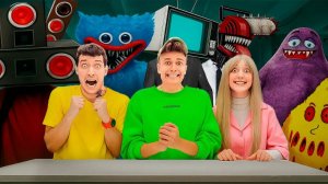 ВСЕ МОНСТРЫ ожили после того, как я лепил их в 3 ночи!