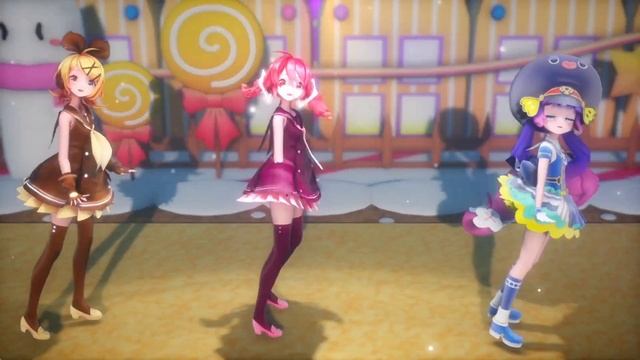 Una Otomachi - Harapeko no Hungry (Teto Kasane & Rin Kagamine Dance) смотреть онлайн