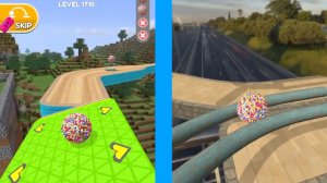 Going Balls  Super Speed run Gameplay New Update Level 1710