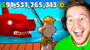 Я Потратил $91,531,765,313 РОБУКСОВ чтобы поймать Самую РЕДКУЮ РЫБУ в Roblox