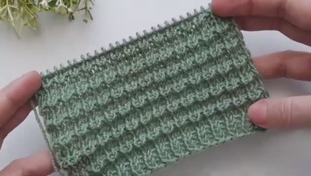 Как связать объёмный рельефный узор спицами без ошибок? Пошаговый мастер-класс смотреть онлайн