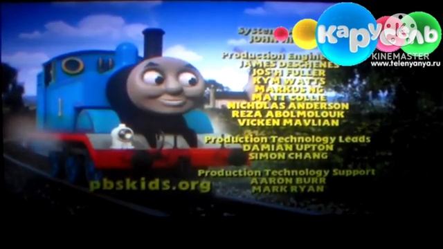 Thomas And Friends Credits Russia🇷🇺 Карусель