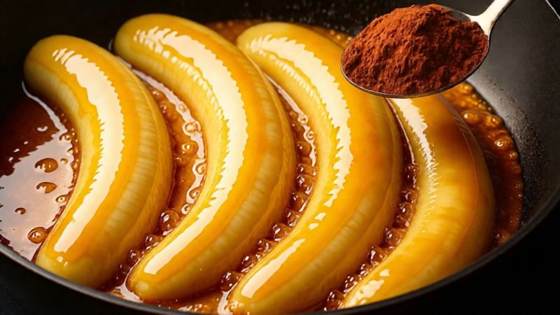 Самый простой пирог в мире , никакой выпечки, который можно испечь дома! Только банан и какао смотреть онлайн