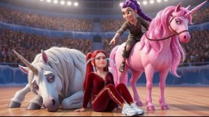 Руми выиграла Чемпионат по гонкам на единорогах у Миры. Охотники на демонов