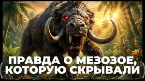 Секрет эволюции млекопитающих РАСКРЫТ: Животные мезозойского периода