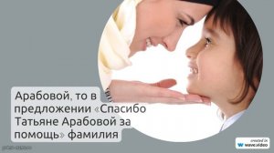 Фамилия Арабова: происхождение, история, значение и склонение - все, что нужно знать!