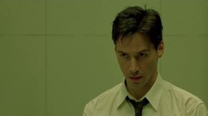 Матрица (1999)Первая встреча Нео с агентом Смит