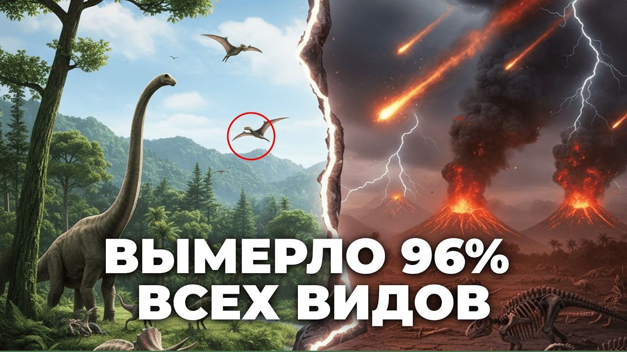 5 худших апокалипсисов в истории Земли, о которых вы никогда не слышали / история планеты