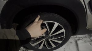 Установил новую резину Лада Гранта Кросс