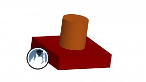 Компас 3D: Булева операция.