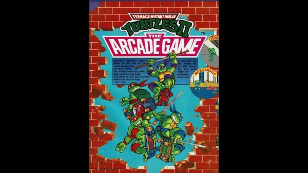 Teenage Mutant Ninja Turtles II The Arcade Game (rus) (NES)