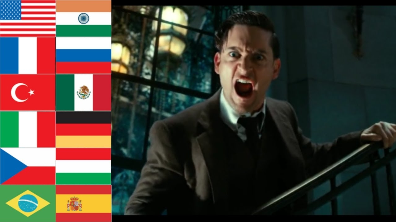 "Убирайтесь отсюда прочь!" на разных языках | Тоби Магуайр | Великий Гэтсби