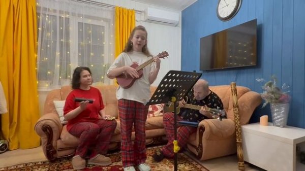 Репетиция. All I Want for Chrismas