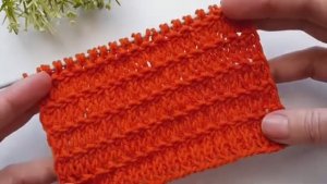 Как связать супер простой узор спицами для новичков? Пошаговый мастер-класс