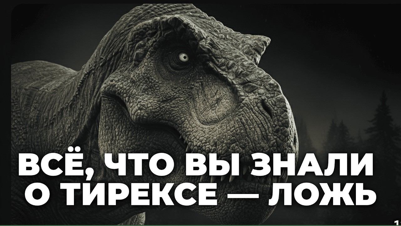 Тираннозавр: самый страшный хищник в истории! / история динозавров