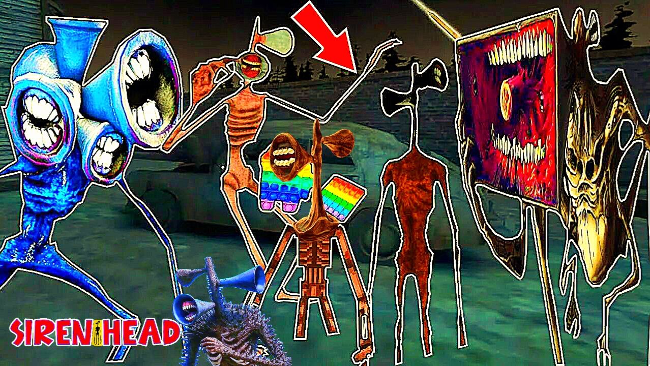 📢 СИРЕНОГОЛОВЫЙ 📢 - ВСЕ ВИДЫ. СИРЕНОГОЛОВЫЙ ТРЕВОРА ХЕНДЕРСОНА. смотреть онлайн