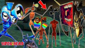 📢 СИРЕНОГОЛОВЫЙ 📢 - ВСЕ ВИДЫ. СИРЕНОГОЛОВЫЙ ТРЕВОРА ХЕНДЕРСОНА.