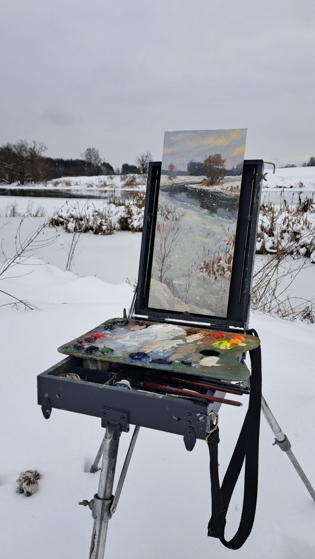 Пленэр в сочельник