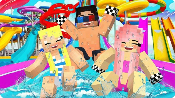 🤪МЫ СКАТИЛИСЬ с САМОЙ БОЛЬШОЙ ГОРКИ в МАЙНКРАФТ! НУБИК