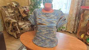 Летняя кофточка спицами // Простая базовая модель // Рассказываю как вязала