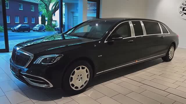 Maybach S650 Pullman Extended Wheelbase смотреть онлайн