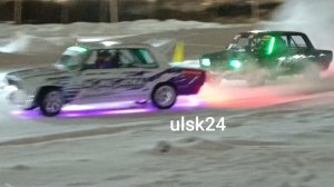 Зимний дрифт в Ульяновске. 6 января 2026 г. "Симбирское кольцо". AK Racing Drift Cup 2026, 1-й этап.