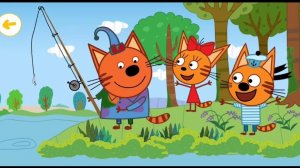 Три Кота Мультфильм Пикник на природе