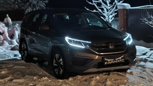 Honda CRV -4 2020 Установка светодиодных модулей Aozoom A3 max. Ночной тест на дороге.