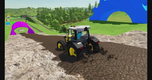 МУЛЬТИКИ про ТРАКТОР: работа на ФЕРМЕ — каждый день новое приключение! смотреть онлайн