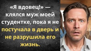 «Я вдовец!» — заявил муж моей студентке | Истории из жизни