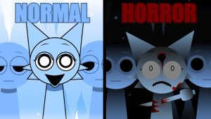 Incredibox Sprunki： Cool As Ice. Normal VS Horror Versions