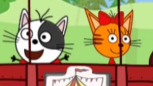 ТРИ КОТА.  ЦИРК. мультфильм игра.