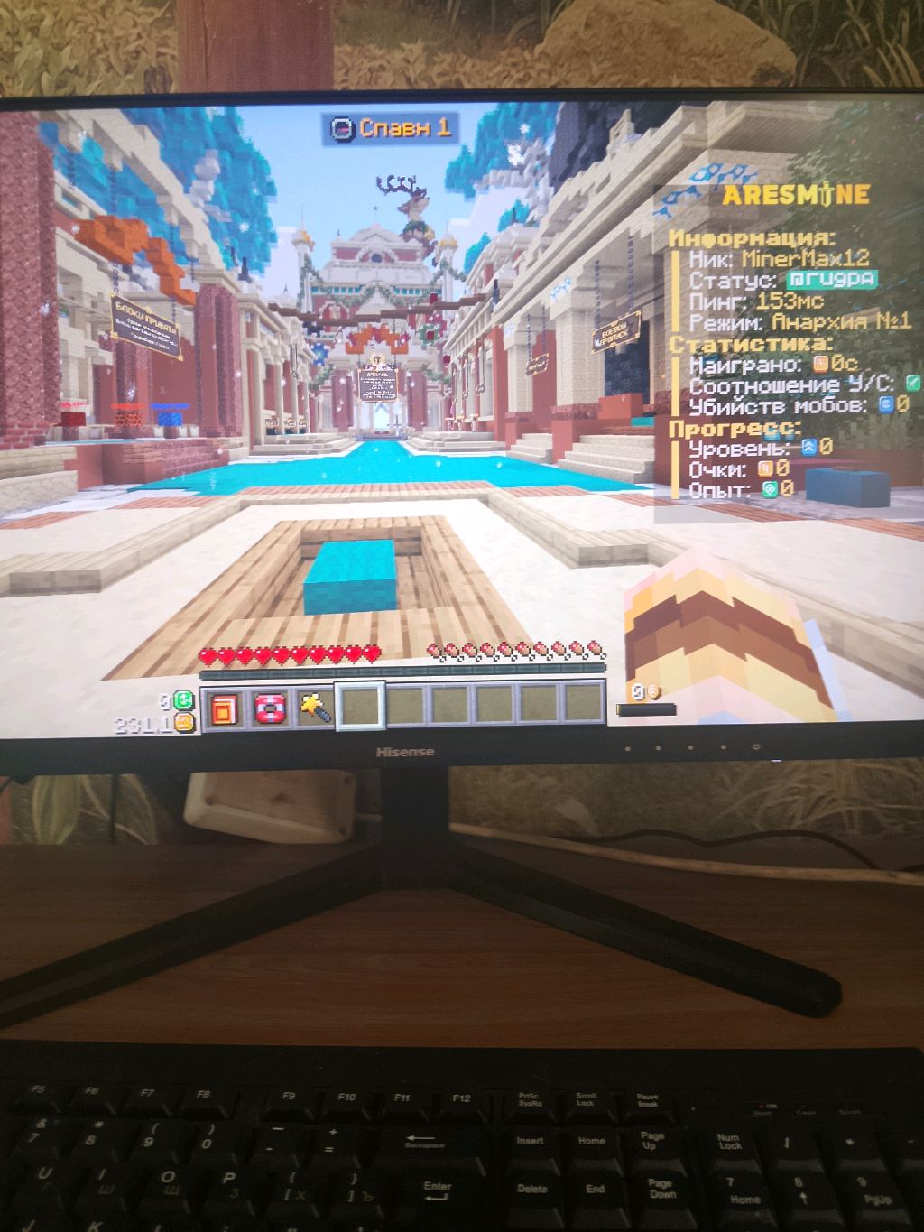 снова играю на аресмайне (анархия и дуели)